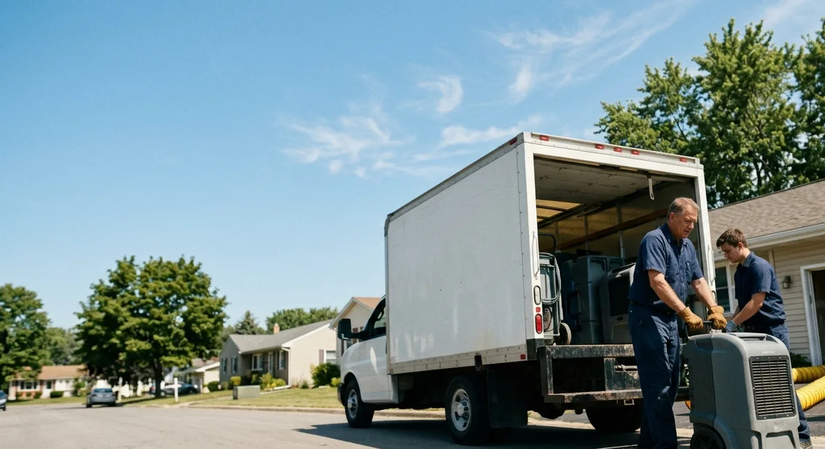 Water Damage Cleanup in Livingston, WI near me